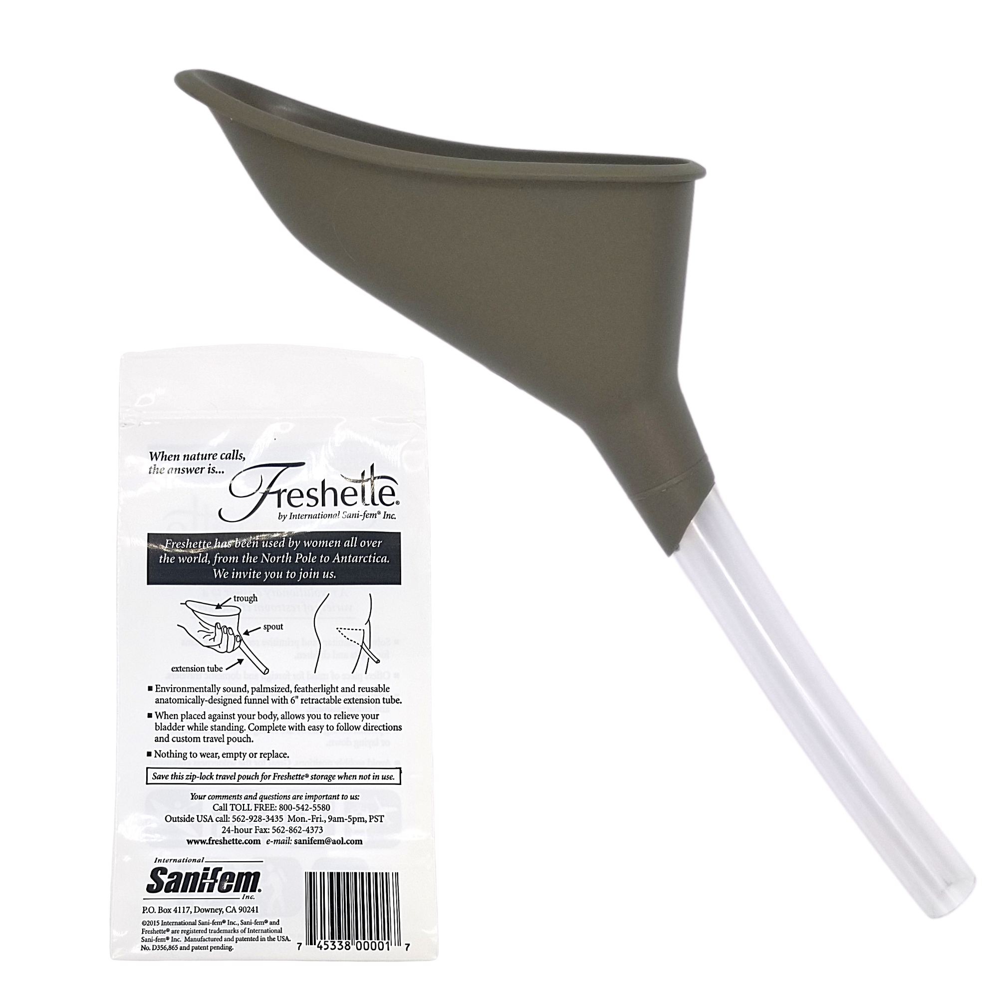 Freshette Female Urinary Director For Use Standing Or Sitting